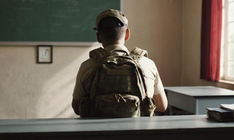 Quitter l'armée pendant les classes